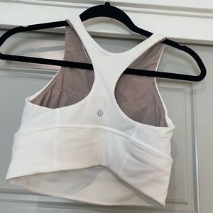 lululemon wunder train bra long line sz 6